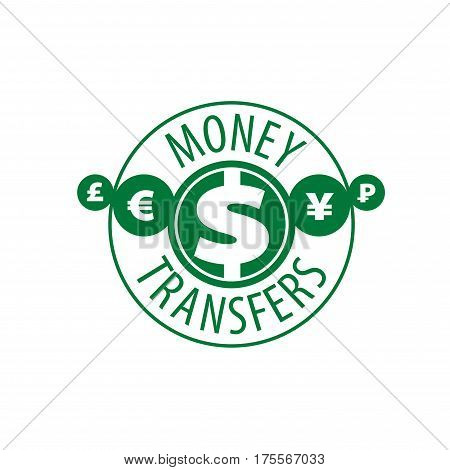 logo design template remittances. Vector illustration of icon
