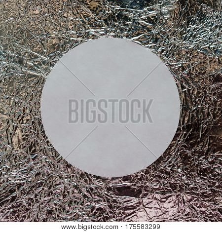 Foil. moke up. Brilliant silver white grey grey paper foil decorative texture background. metallic textures background