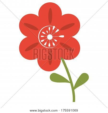 petunia flower decoration image vector illustration eps 10