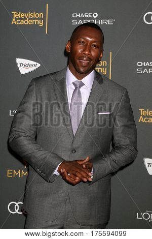 LOS ANGELES - SEP 16:  Mahershala Ali at the TV Academy Performer Nominee Reception at the Pacific Design Center on September 16, 2016 in West Hollywood, CA