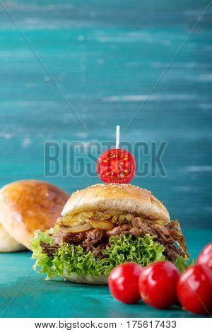 Pulled Pork Burger
