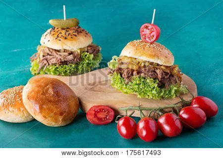 Pulled Pork Burger