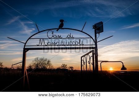 Massaciuccoli, Lucca, Tuscany, Italy - Nature Reserve Oasis Lipu