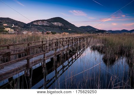 Massaciuccoli, Lucca, Tuscany, Italy - Nature Reserve Oasis Lipu