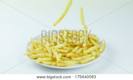 French fries, chips or finger chips are served hot, either soft or crispy, and are generally eaten as part of lunch or dinner or by themselves as a snack