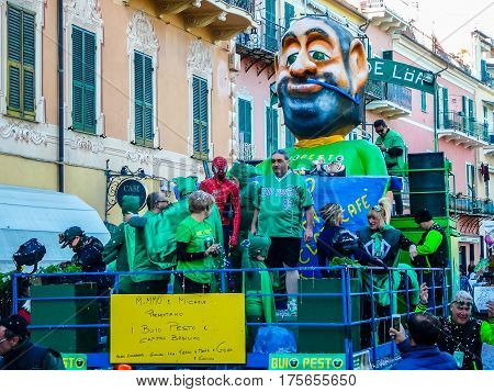Hdr Carnival Celebrations In Loano