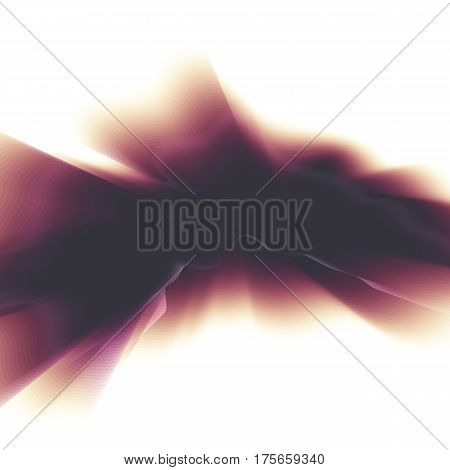 Vector brown smooth blurry background. Abstract futuristic colorful texture.