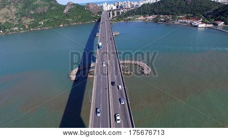 The Third Bridge in Vitoria, Espirito Santo, Brazil.