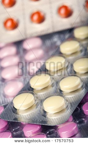 pacotes coloridos tablet