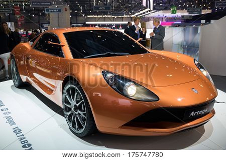 Touring Artega Scalo Superelletra Electric Sports Car