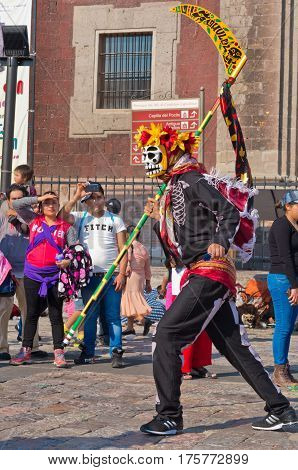 Day Of The Virgin Of Guadalupe In Mexico City