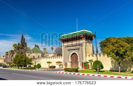 Dar El-Makhzen, the Royal Palace in Fes - Morocco