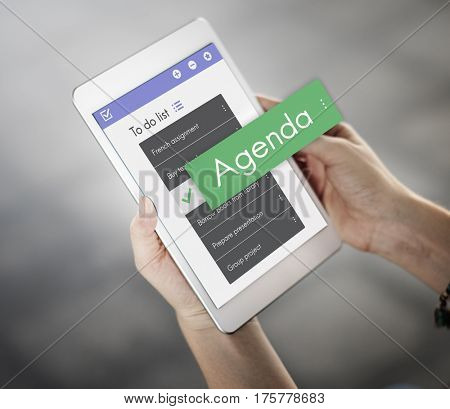 Digital To do List App Interface
