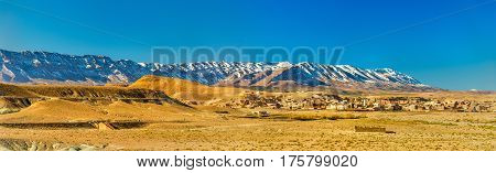 Panorama of the Atlas Mountains at Midelt - Morocco