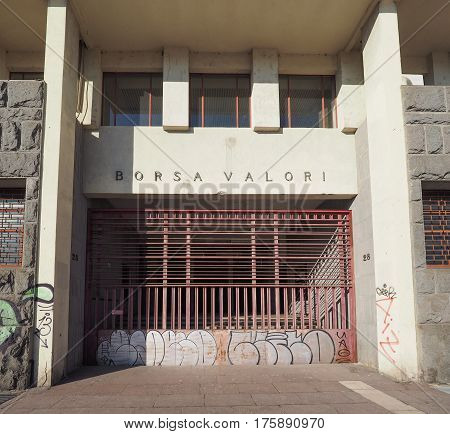Borsa Valori In Turin