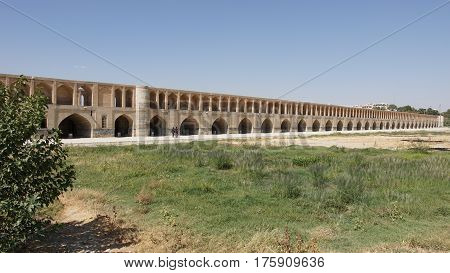 Si-o-se Bridge, Isfahan, Iran, Middle East, Central Asia