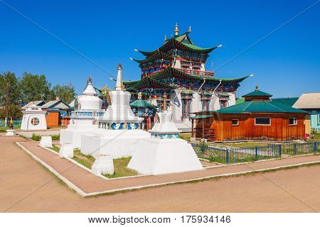 Ivolginsky Datsan Near Ulan-ude