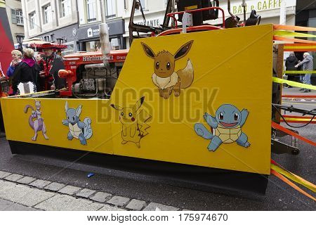 Basel (switzerland) - Carnival 2017
