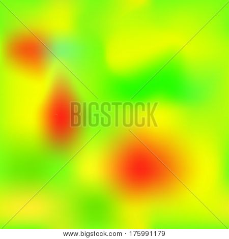 Vibrant gradient mesh with yellow red green colors. Bright colored square vector background. Neon colors mesh. Colorful seamless pattern tile. Bright colored seamless background swatch