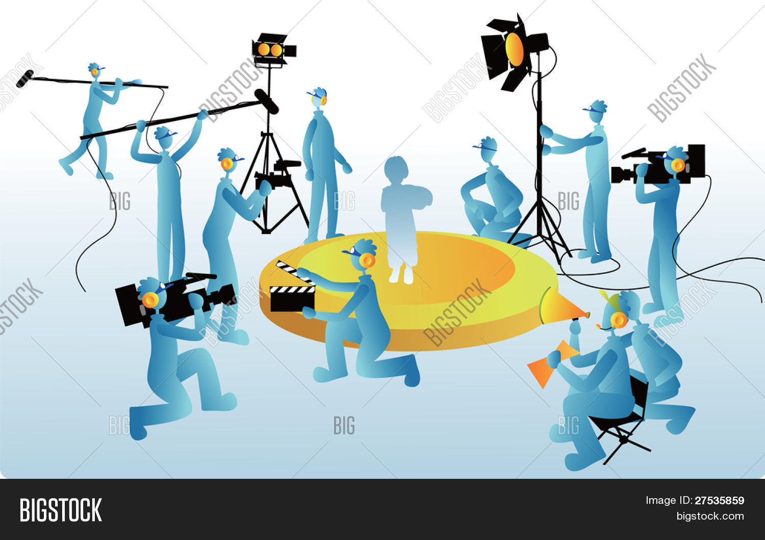 Film Maker Working Vector & Photo (Free Trial) Bigstock