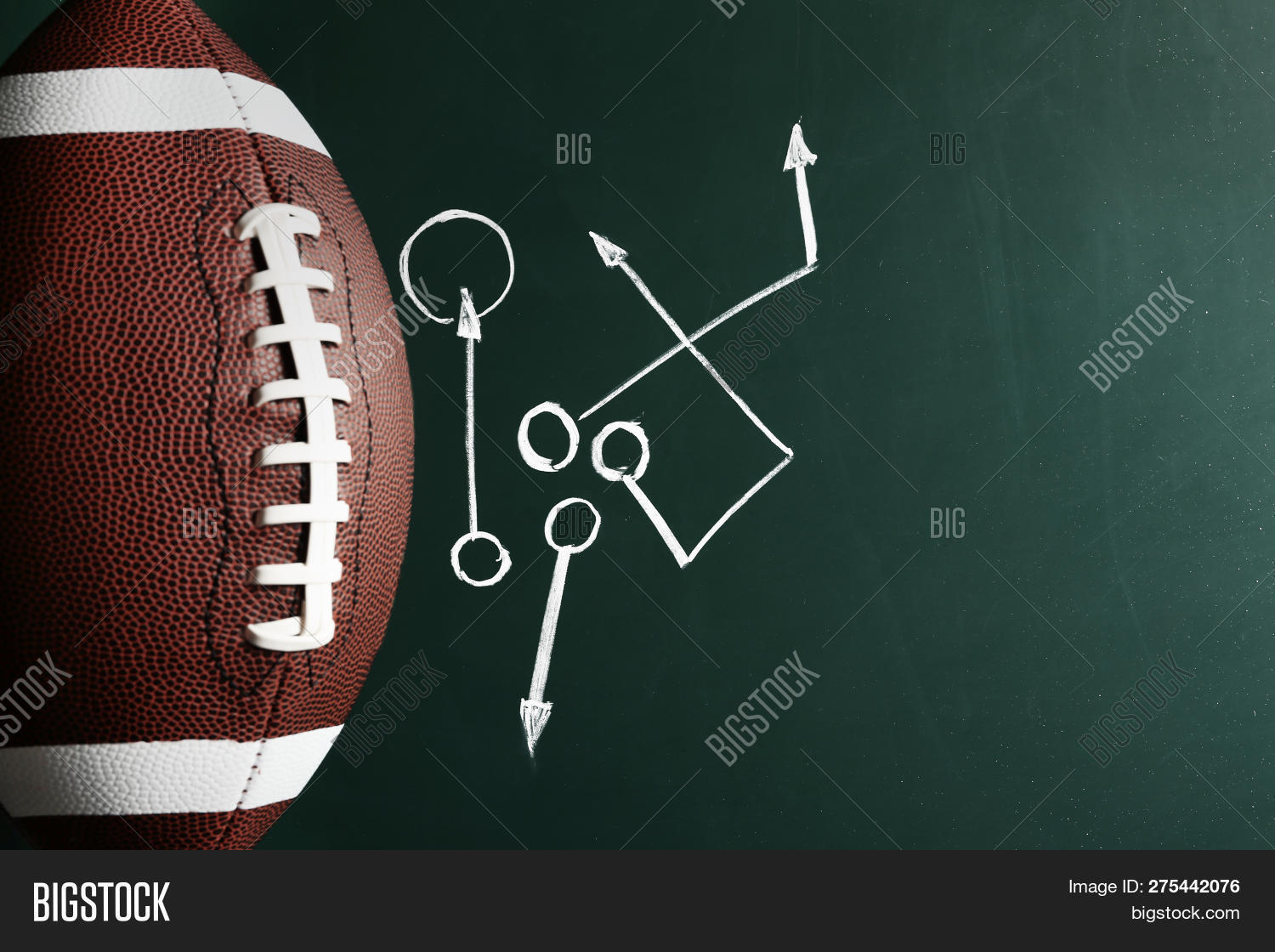 Chalkboard Football Image & Photo (Free Trial) Bigstock