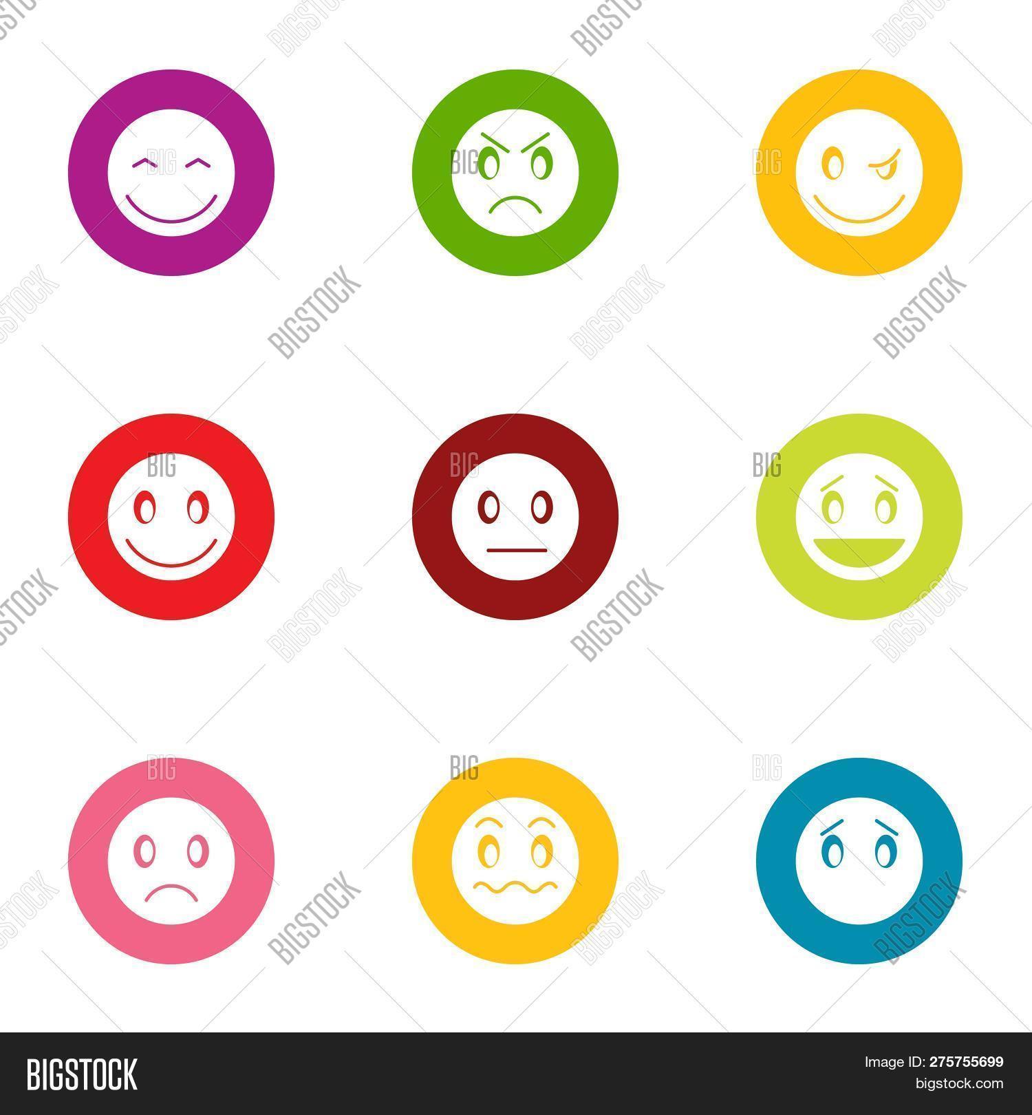 Facecheck Icons Set. Image & Photo (Free Trial) Bigstock