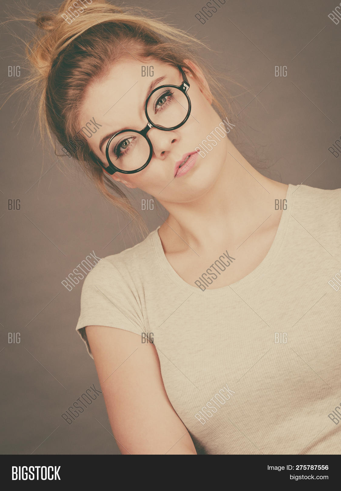 Think, blonde teen nerdy glasses for Consider, that blonde teen nerdy glasses think