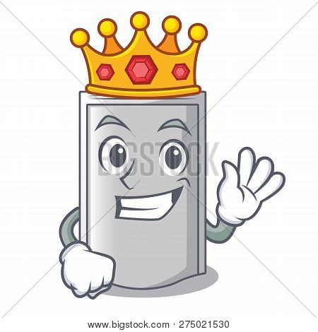 King Packaging For Crackers Isolation Cartoon Product