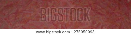 Abstract Illustration Of Acajou Pastel With Long Brush Strokes Banner Background, Digitally Generate