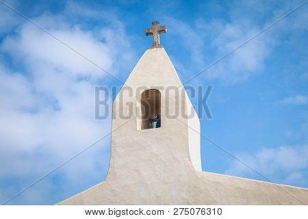 Architectural Detail Of The Chapel Of La Meule On The Island Of Yeu