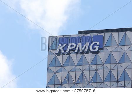 Melbourne Australia - November 30, 2018: Kpmg Auditor Company