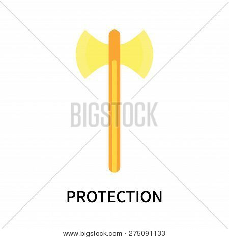 Protection Icon Isolated On White Background. Protection Icon Simple Sign. Protection Icon Trendy An