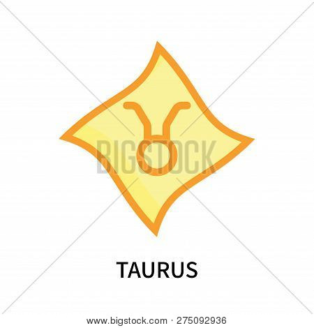 Taurus Icon Isolated On White Background. Taurus Icon Simple Sign. Taurus Icon Trendy And Modern Sym