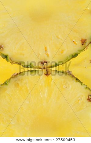 Ananas als Hintergrund