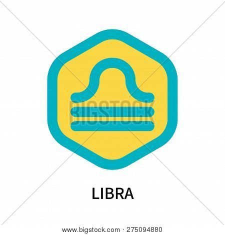 Libra Icon Isolated On White Background. Libra Icon Simple Sign. Libra Icon Trendy And Modern Symbol
