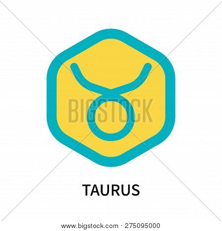 Taurus Icon Isolated On White Background. Taurus Icon Simple Sign. Taurus Icon Trendy And Modern Sym