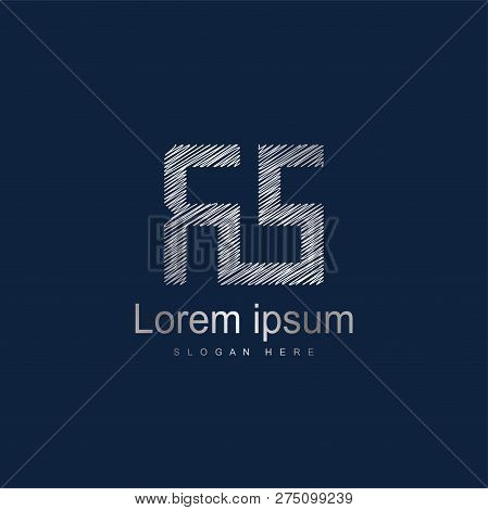 Initial Letter Rs Logo Template Vector Design