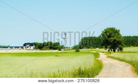 A Journey Through The Kashubian Village. Kashubian Region Is In North Part Of Poland. Agriculture An