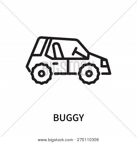 Buggy Icon Isolated On White Background. Buggy Icon Simple Sign. Buggy Icon Trendy And Modern Symbol