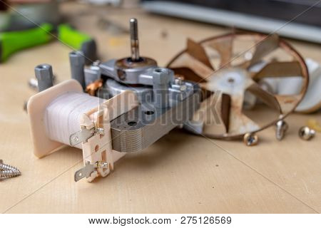 Spare Parts For The Repair Of A Household Oven. A Split Stove For Baking Dishes.