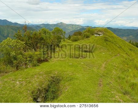 Tierradentro. Colombia. Arkæologiske Park.