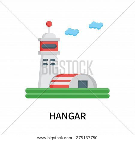 Hangar Icon Isolated On White Background. Hangar Icon Simple Sign. Hangar Icon Trendy And Modern Sym
