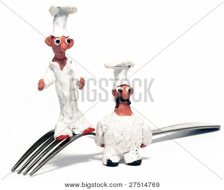 chef allegro fatto??di argilla