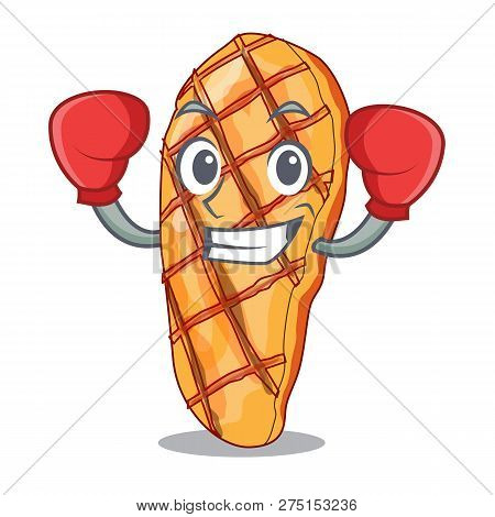 Boxing Grilled Chicken Fillets On Cartoon Plate