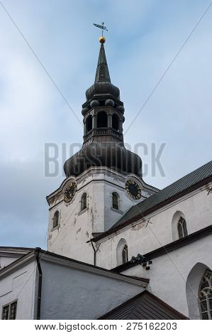 Medieval Toomkirik -dome Church- St Marys Cathedral On Toompea Hill In Tallinn Old Town, Tallinn, Es