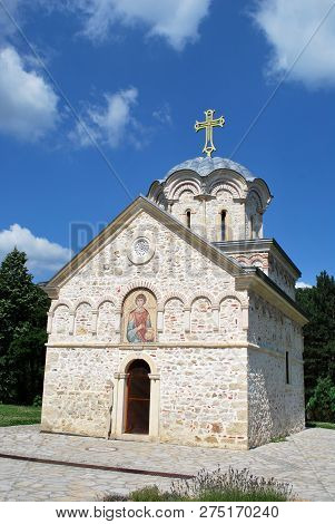 The Beautiful Staro Hopovo Monastery In Serbia