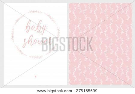 Cute Baby Shower Vector Photo Free Trial Bigstock