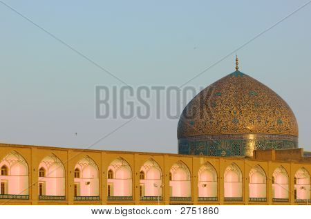 Cupola della Moschea Sheikh Lotf Allah, Isfahan, Iran