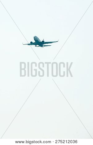 Tyumen, Russia - August 11, 2012: On A Visit At Utair Airshow In Heliport Plehanovo. Flying Boeing 7