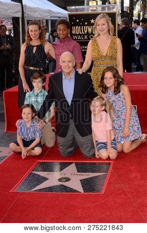 LOS ANGELES - AUG 8:  Jeffrey Tambor, family at the Jeffrey Tambor Star Ceremony on the Hollywood Walk of Fame on August 8, 2017 in Los Angeles, CA